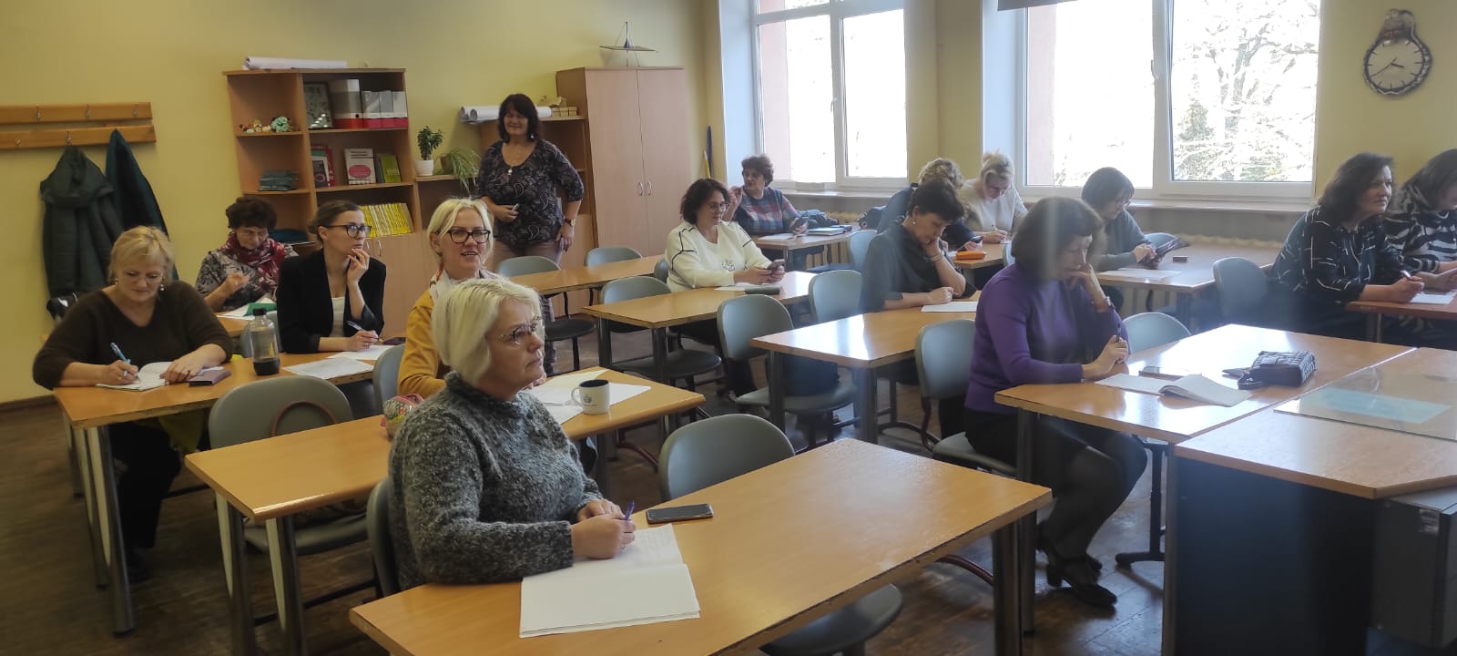 Erasmus+ projekta ietvaros Smiltenes tehnikumā ir sākusies pedagogu un darbinieku angļu valodas apmācība